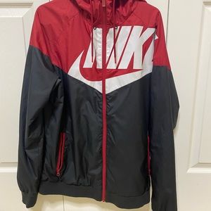 Nike black/red Sportswear Track Suit Jacket